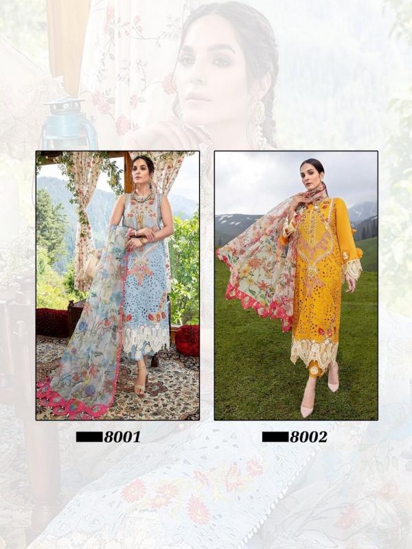 Shraddha Charizma 8 Cambric Cotton Designer Pakistani Salwar Suits